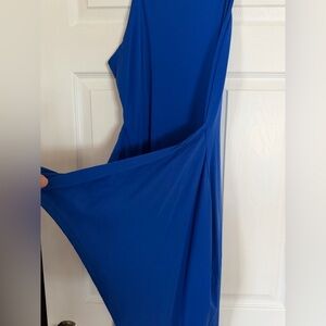 Women's Royal Blue Stretch Jersey Dress